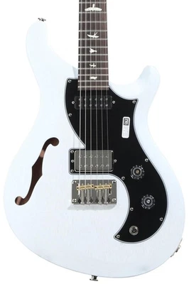Guitarra Eléctrica PRS S2 Vela Semi-Hueca Satinada - Blanco Perla Foto 1 de 4