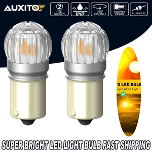 2X Bombillas LED Señal Giratoria 7506 Globos Canbus Bar 1156 Lámparas Indicadora LUZ - Imagen 1 de 8