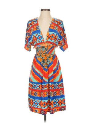 Vestido informal Christina Love naranja para mujer S Foto 1 de 4