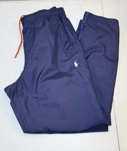 Polo Ralph Lauren Mens Blue Windbreaker Track Pants M - Picture 1 of 9