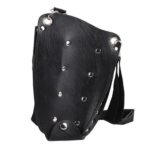 PU Leather Barber Scissor Hairdressing Holster Pouch Holder Case Rivet Clips CUT - Picture 1 of 8