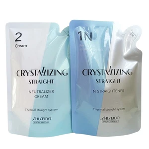 SHISEIDO Crystallizing Straight N Natural To Sensitized Hair Cream 125gx2 - Picture 1 of 2
