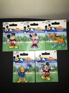 Juego Completo Figuras Miniatura Casa Club Mickey Mouse Walt Disney Jr. - Imagen 1 de 1