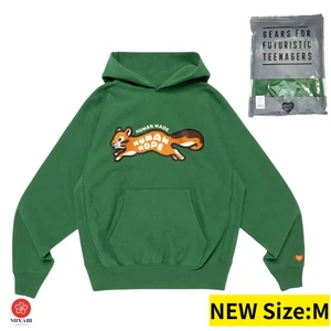 HUMAN HOPE HEAVYWEIGHT HOODIE j-hope BTS HUMAN MADE online M size Green NEW - Picture 1 of 6