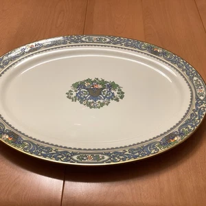 Lenox Autumn 17 x 12.5” Oval Serving Platter Presidential Collection USA - Picture 1 of 24