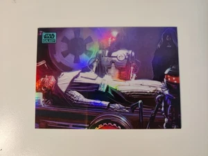 2024 Topps Chrome Star Wars Galaxy Becoming Darth Vader #8 Aqua Refractor /199 - Bild 1 von 2