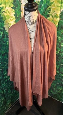 Simply Noelle Color Paprika Pink Womens Shawl Wrap Tags Attached One Size - Image 1 of 4