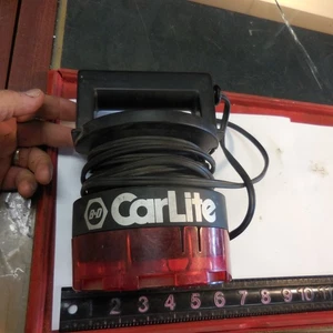 Black & Decker 12v CarLite Vintage auto lite luce emergenza b&d flash rosso - Foto 1 di 6