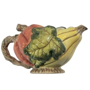 Bico Vintage Otoño Calabaza Gravy Barco/Jarra, Cerámica, Usado en Excelente Condición - Imagen 1 de 9
