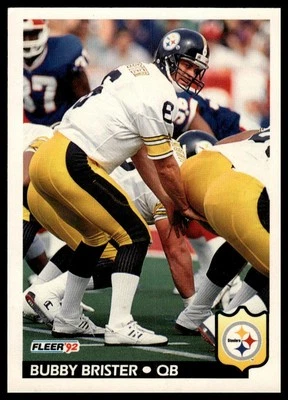 1992 Fleer #341 Bubby Brister - Image 1 of 2