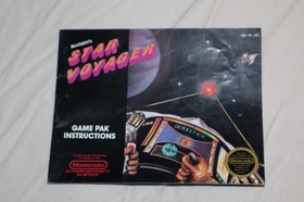 Authentic Nintendo NES Star Voyager Instruction Manual ONLY
