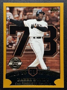 2002 Topps Home Team Advantage #365 Barry Bonds HR 73 San Francisco Giants - Bild 1 von 2