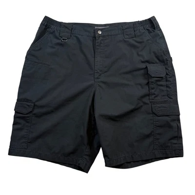Pantalones cortos cargo negros tácticos 5.11 para hombre talla 40 ropa de trabajo utilitaria al aire libre Foto 1 de 4
