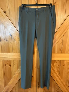 Greg Norman Men's Jordan Flat Front performance Stretch Golf Pants Size 32x34 (8 - Picture 1 of 5
