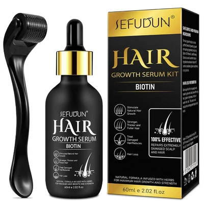 Kit de crecimiento de cabello genérico 5% minoxidil para hombres y mujeres Minoxidil para hombres oso... Foto 1 de 4