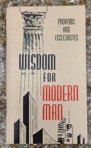 Weisheit für den modernen Menschen (Sprüche und Prediger) 1972 American Bible Society - Bild 1 von 6