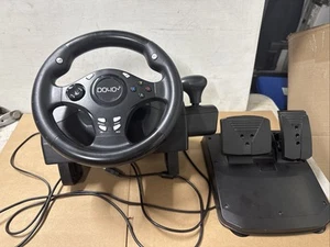 Doyo 270⁰ Gaming Racing Steering Wheel w/ Pedals for XBOX ONE 360 PS4 PS3 PC - Picture 1 of 12