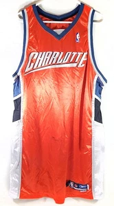 2004-05 Charlotte Bobcats Reebok Team Issued Blank Jersey Orange Stained 44 +2" - Picture 1 of 6