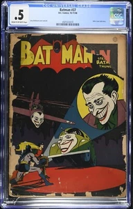 1946 Batman 37 CGC .5 Classic Joker Cover. - Picture 1 of 2
