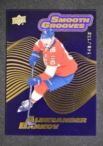 2022-23 UD Extended Series Smooth Grooves Sapphire #SG17 Aleksander Barkov /150