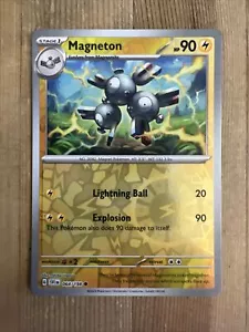 Pokémon TCG Magneton Scarlet & Violet Base Set 064/198 Reverse Holo Common - Picture 1 of 2