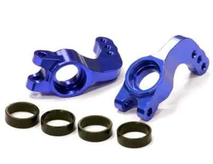 Integy V2 Rear Hub Carriers (Blue) For Traxxas T8058 - Picture 1 of 1