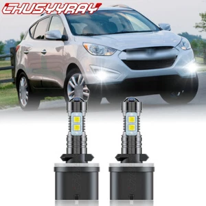 For Hyundai Tucson 2014-2015 2x LED Fog Light Bulbs Lamp 2Pcs 6000K 880 890 899 - Picture 1 of 11