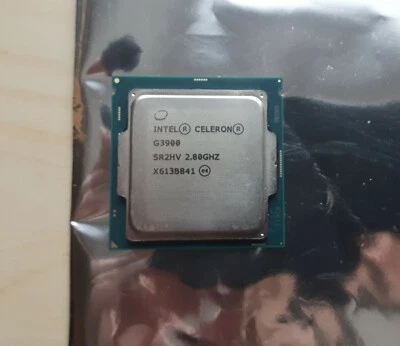 Intel Celeron CPU G3900 2.8 GHz 6th Gen - Bild 1 von 2