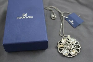 Swarovski lmul/rus Swain Pendant Necklace 1156182 Retired New with Box - Picture 1 of 3