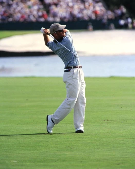 Póster impreso foto 8x10 brillante de golfista profesional DAVID DUVAL Masters abierto en Estados Unidos Foto 1 de 1