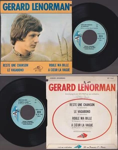 GERARD LENORMAN 45 TOURS EP 7'' FRANCE *RESTE UNE CHANSON* - Picture 1 of 1