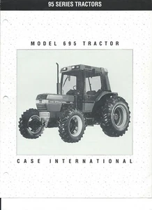  CASE International IH Traktor Broschüre Verkaufsbroschüre 695 - Bild 1 von 2