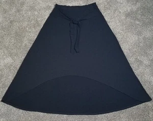 Maxi gonna donna White House Black Market hi orlo basso nera taglia M - Foto 1 di 12