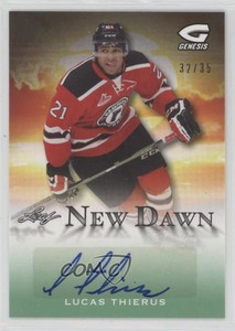2016 Leaf Genesis New Dawn Green /35 Lucas Thierus #ND-LT1 Auto