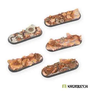 KROMLECH OLD TOWN RUINS 70MM BIKE SET 2 BASES - Imagen 1 de 2