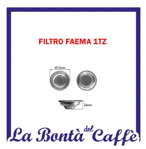 RICAMBIO ORIGINALE FILTRO FAEMA 1 TZ 7G.H24MM AISI304 - Picture 1 of 1