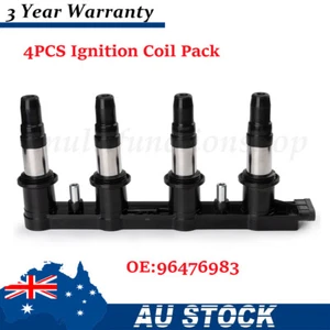4PCS 96476983 NEW Ignition Coil Pack For Holden Barina Hatch Sedan 1.6L 2012 AU - Picture 1 of 11