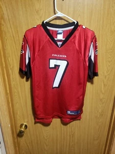 Michael Vick Atlanta Falcons Jersey Boy's Large Red Reebok NFL Youth * - Picture 1 of 5