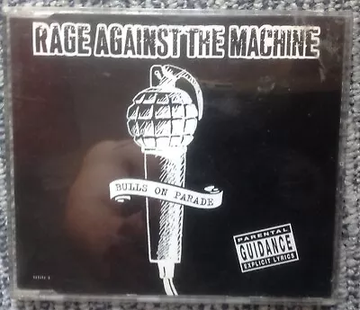 RAGE AGAINST THE MACHINE CDS PROMO LIMITED BULLS IN PARADE 2T RARE EX - Bild 1 von 2