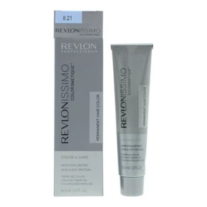 Color de cabello rubio ceniza iridiscente claro Revlon Colorsmetique 8,21 60 ml para mujer - Imagen 1 de 1