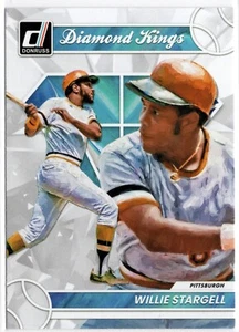 Donruss Diamond Kings Base #12 2023 Willie Stargell - Piratas de Pittsburgh - Imagen 1 de 2