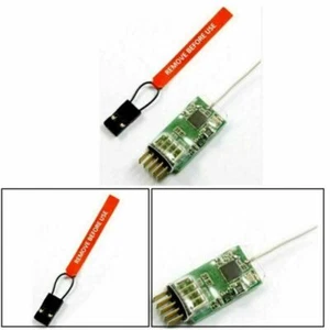 4100E 2.4G 4-Channels Micro Receiver Spare Part for JR / SPEKTRUM Transmitter - Picture 1 of 4