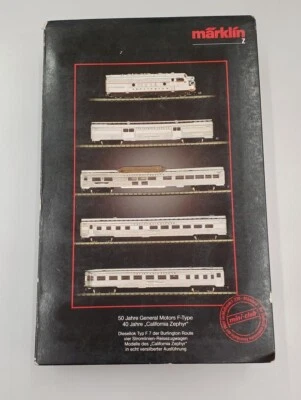 MARKLIN Gauge Z  # 8189 Marklin Orient Express set Used Vintage Ship From JAPAN - Image 1 of 4