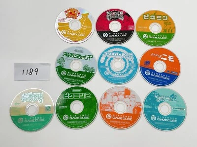 Donkey Konga,One Piece Grand Battle,Pikmin etc set of 10 for Nintendo gamecube - Image 1 of 4