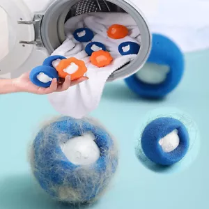 Reusable Pet Hair Remover Balls | Laundry Lint Catcher | Washing Machine Fur - Picture 1 of 18