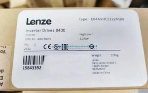 1PZ NUOVO LENZE Inverter E84AVHCE2224SB0 - Foto 1 di 1