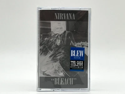 NIRVANA Bleach Blew Edition Sealed Cassette Tape Head City Exclusive BLUE /1989 - Image 1 of 4