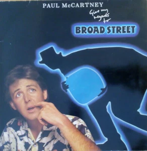 Álbum LP de Paul McCartney - Give My Regards To Broad Street [vinilo] del Reino Unido casi como nuevo - Imagen 1 de 6