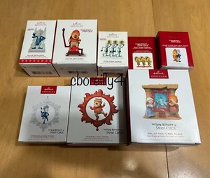 Hallmark Heat Miser and Snow Miser Ornament Lot 2017-2023 - Picture 1 of 5