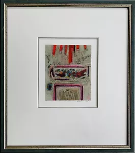 George Hoehn - signed, matted and framed painting on paper (1992) - Picture 1 of 6